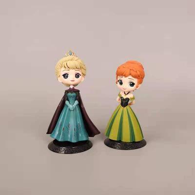 China Cartoon Toy 16cm Movie Doll Princess Doll Mini Surprise Egg Capsule Ball Toy Doll Toys For Cake Decorations for sale