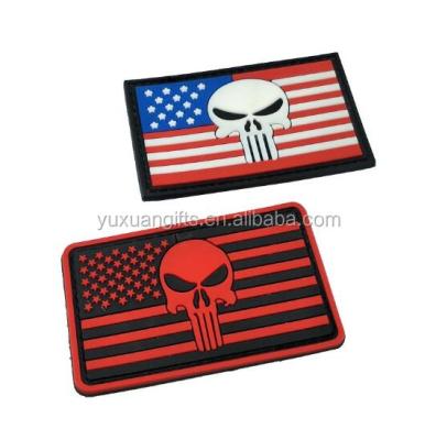 China Custom 3D PVC Silicone Rubber Patch 3D Logo For Garment for sale