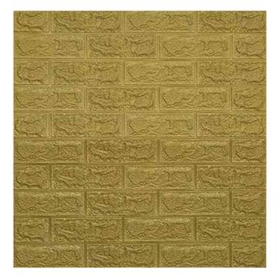 China Z-119 3d modern brick wallpaper pe foam 3d wallpaper self adhesive wall panels wall sheets for sale