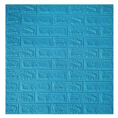 China Z-108 Modern 3d brick foam adhesive wallpaper, wall stickers for kitchen for sale