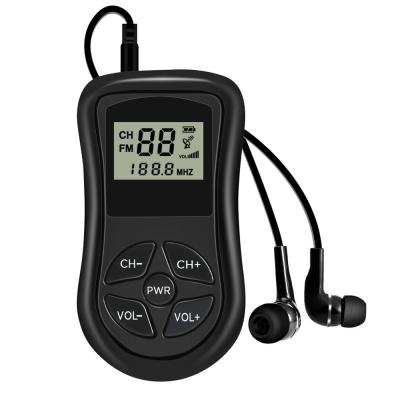 China Battery Operated PORTABLE Portable Radios With LCD Screen And Volume Adjustment For Conference for sale