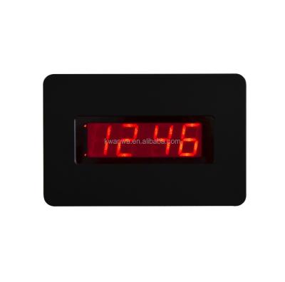 China LUMINOVA Digital LED wall alarm clock, powered by batteries only but can keep working for a year for sale