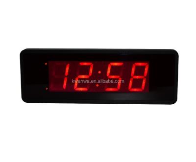 China LUMINOVA Digital LED wireless alarm clock with large LED display, powered by batteries for sale