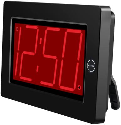 China 2020 Hot Sales LUMINOVA Amazon Digital LED Alarm Desk Clock For Home Decor With 3