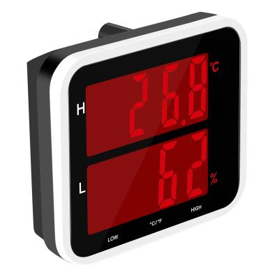 China Indoor LED Digital High Accuracy Hygrometer Thermometer Humidity Monitor With Temperature Humidity TW181 for sale