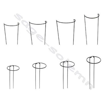 China Home& Garden metal half around plant support. Factory Circle of Support for sale