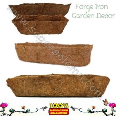 China Liner For Hanging Basket Replacement Coconut Fiber Liner For Window Box for sale