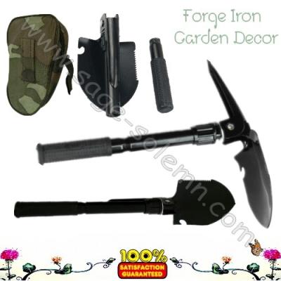 China Folding Shovel Camping Pickaxe And Shovel for sale