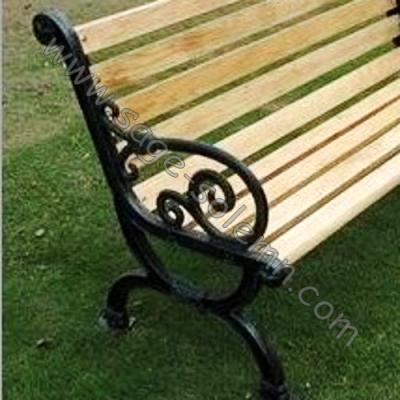 China Antique Patio Bench Art Deco Cast Iron Leg Piano Vanity Bench Stool for sale