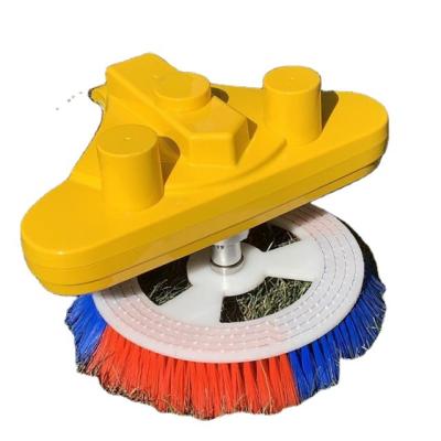 China New Multifit Solar Panel Cleaning Brush Nylon Single Rotating Solar Panel Cleaning Brush Solar Panel Cleaning Brush for sale