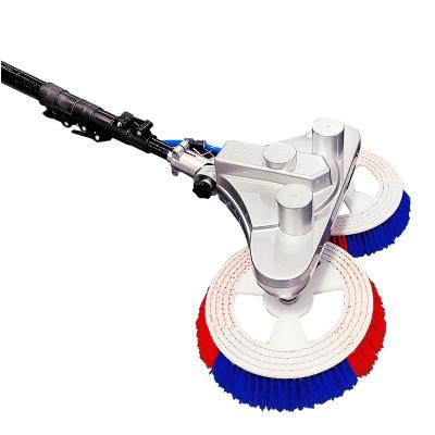 China New Vmaxpower Solar Panel Nylon Water Cleaning Rotary Brush For Solar Panel Cleaning for sale