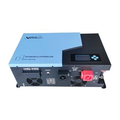 China Vmaxpower 6000W 6KW Home Low Frequency Hybrid Solar Inverter with MPPT Controller Pure Sine Wave Inverter for sale