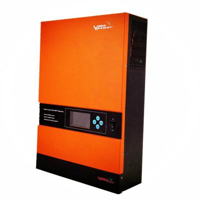 China Vmaxpower Inverter 5KW 80A 48V 220VAC Hybrid Battery Charger Inverter Hybrid Converter for 100mm*300mm*440mm merced for sale