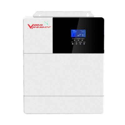 China Vmaxpower 5KW all in one hybrid inverter mppt plus hybrid wind tanpa solar battery 430mm*338mm*126mm for sale