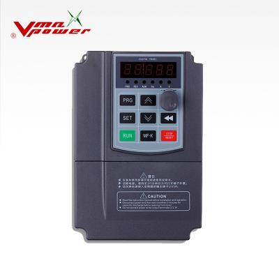 China Vmaxpower solar water pump system 3 phase 4KW frequency driver 220V variable solar mppt inverter for independent submersible water pump for sale