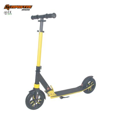 China Adjustable Handlebar Height 2 Wheel Scooter with Foldable Adjustable Handlebars Aluminum Kick Scooter for Teens and Adults for sale