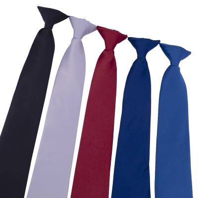 China 100% Handmade RunLin Factory Modern Handmade Customized Business Solid Woven Jacquard Fabric Silk Ties for Men for sale