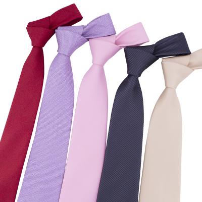 China 100% Handmade RunLin Woven Jacquard Fabric Business Daily Casual Formal Customized Handmade  Silk Ties for sale