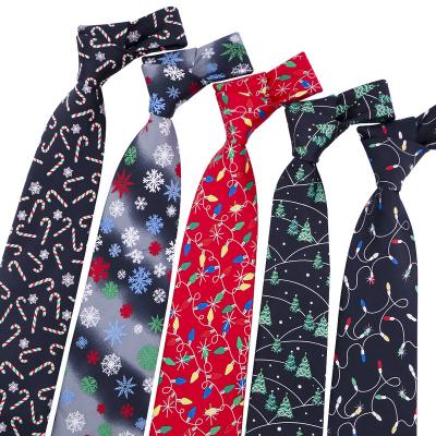 China 100% Handmade RunLin Christmas Business Formal Woven Jacquard Handmade Premium Luxury Men Silk Ties for sale