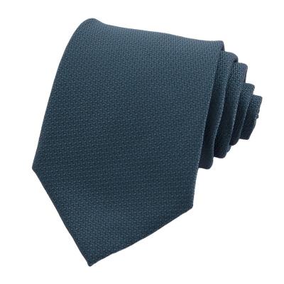 China 100% Handmade RunLin Factory Custom Woven Jacquard Fabric Business Formal Superior Quality Polyester Ties for Men for sale