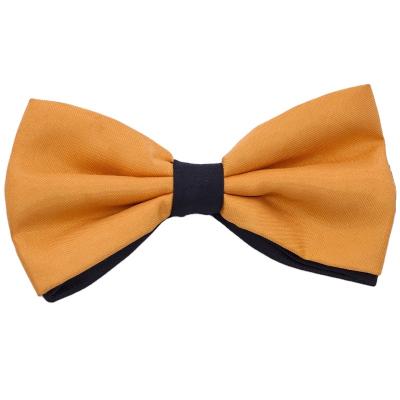 China 100% Handmade RunLin Customized Decorative Business Daily Casual Formal Solid Woven Fabric Bow Ties for sale