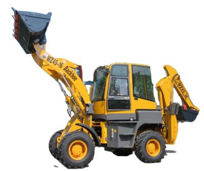 China High quality construction material stores HONORSUN WZ45-16 backhoe loaders 4*4 cheap price with excatator for sale for sale