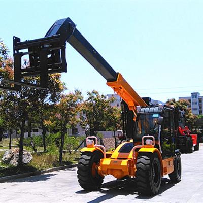 China Building material shops 7m height forklift with 3 ton telescopic-forklift for sale