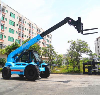 China Building Material Shops 4 Ton 7m Rough Terrain Telescopic Forklift for sale