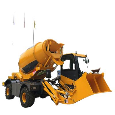 China Garment Stores 2.5cbm Cement Mixers Construction Self Loading Concrete Mixer Vietnam Machine Diesel Concrete Mixer for sale