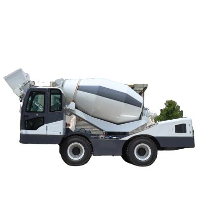 China 3.5 Cubic Meter Self Garment Stores SKIN Loading Concrete Mixer Truck for sale