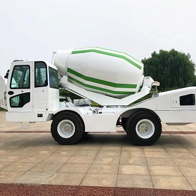 China Construction worksÂ   SKIN 1-4cbm Self Loading Concrete Mixer Truck Specification for sale