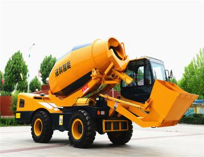 China Brand New Easy Operation Mobile Honorsun Self Loading Concrete Mixer for sale