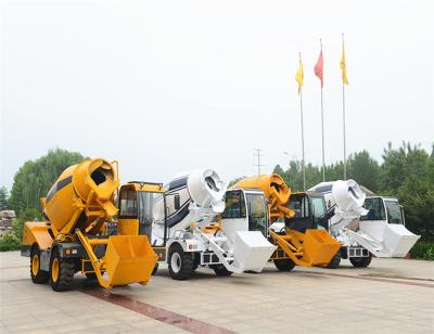 China Building Material Shops Hot Sale Portable Small Skein Concrete Mixer And Pumping Machine , Truck Mounted Mixer for sale