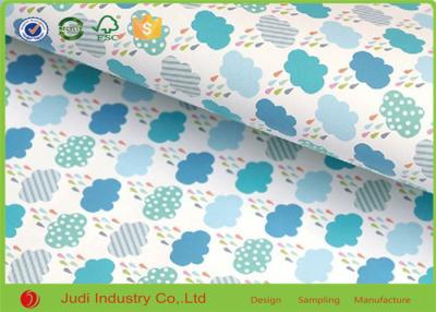 China Waterproof Wrapping Paper 50 X 75Cm , CMYK + PMS Flower Wrapping Paper for sale