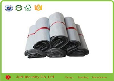 China White / Black Color Printed Poly Bags Moisture Proof PVC PE Post Bags for sale