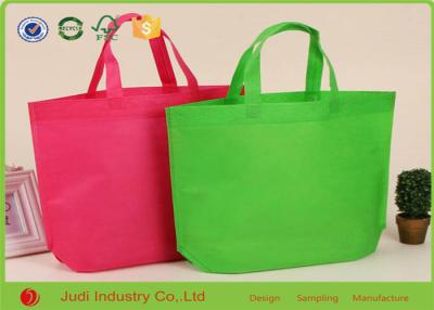 China Fashion Cotton Canvas Shopping Bags , Promotional Non Woven Carry Bags for sale