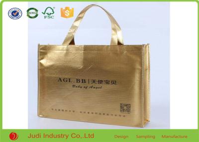 China 38 X 42 X 10cm Laminated Shopping Bags , Promotional Recycled Tote Bags for sale