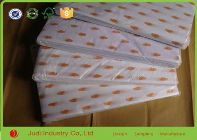 China 17gsm Printed Tissue Wrapping Paper Roll / Flat Tissue Paper For Packing Clothes for sale