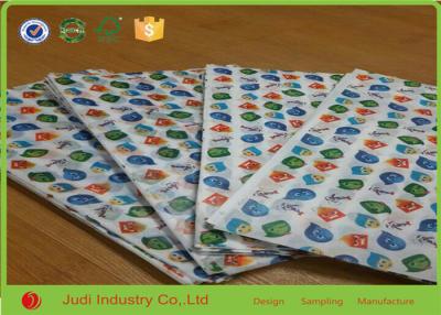 China Glossy Lamination Printed Tissue Wrapping Paper With Free Sample / Free Design for sale