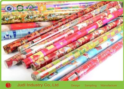 China Custom Gift Flower Wrapping Paper , Foil Wrapping Paper Wholesale For Kids for sale