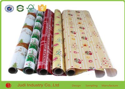 China Festival Gift Wrapping Paper Gravure Printing Plaid Wrapping Paper For Decorative for sale