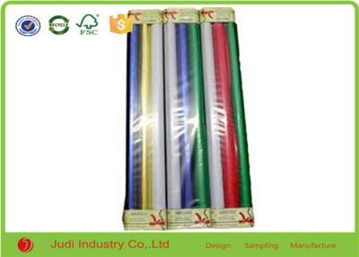 China Fashionable Christmas Gift Wrapping Paper 4cm Diameter 70cm X 300cm Gravure Printing for sale