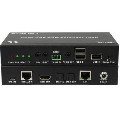 China HDBaseT 2.0 HDMI USB KVM Mini System Supplement up to 330ft/100m over CAT5e/6/7 cable for sale