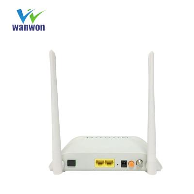 China FTTO (Desktop) 1 EPON Interface SC Singlemode Single-Fiber 1.25Gbps Symmetrical 1GE+1FE+CATV+WIFI EPON ONU for sale