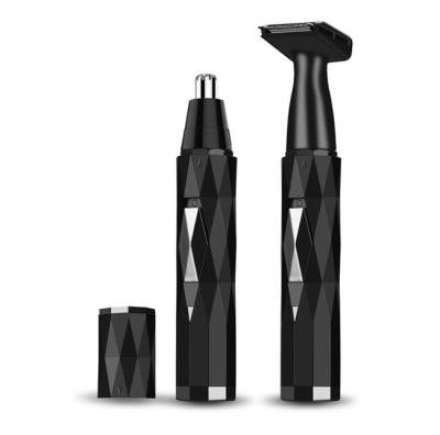 China High Quality 2 In 1 Usb Rechargeable Nose Ear Hair Trimmer For Men for sale