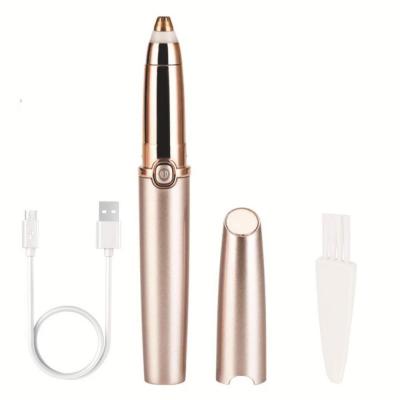 China High Quality Rechargeable Cheap Eyebrow Epilator Usb Mini Eye Brow Trimmer Electric Safety For Lady for sale