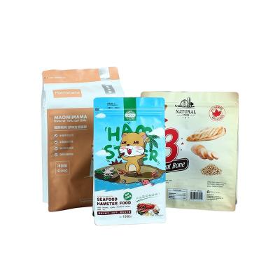 China Bottom Pedigree Resealable Pet Food Dog 10kg 12kg 3kg Disposable Fish Bird Cat Aluminum Foil Film Self-Sealing Sealed Food Packaging Pouch for sale