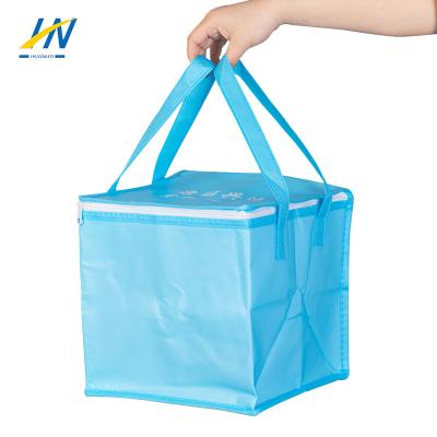 China Durable Hand Held Handle OEM Insulated Reusable Non Woven Personalized Cooler Bag Eco - Friendly for sale