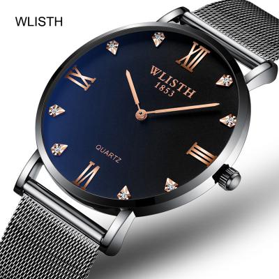 China WLISTH S910 day/date wristwatch men fashion luminous watches quartz watch men hot sale Amzon wristwatch men fashion for sale