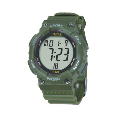 China Wholesale Mens Military Big Dial Alarm Watch Arm Time Clock Digital Online Shopping for sale